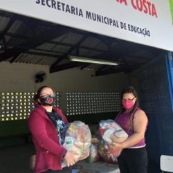 Educação de Ferraz finaliza nesta semana entrega da segunda remessa dos kits emergenciais de alimentos