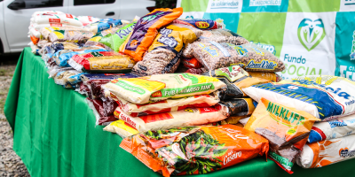 Fundo Social de Ferraz recebe doação de 110 quilos de alimentos Fundo Social de Ferraz recebe doação de 110 quilos de alimentos