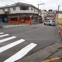 Ferraz conclui sinalização na rua Jácomo Zanchetta